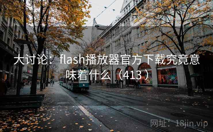 大讨论:flash播放器官方下载究竟意味着什么(413 ) 大讨论:flash播放器官方下载究竟意味着什么(413 )